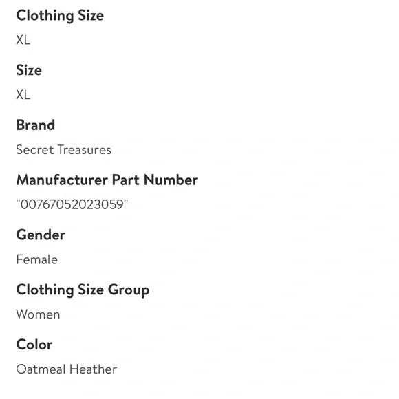 NWOT Secret Treasures Women’s Tank Chemise - Picture 12 of 13